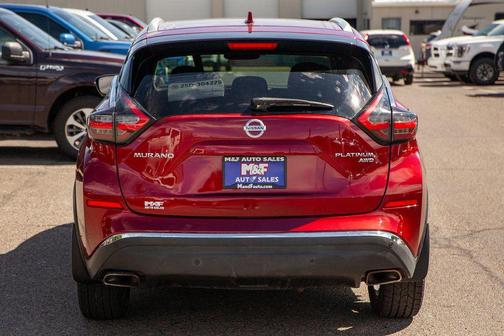 Scarlet Ember Tintcoat 2021 Nissan Murano Platinum Intelligent AWD