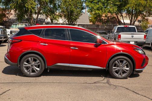 Scarlet Ember Tintcoat 2021 Nissan Murano Platinum Intelligent AWD