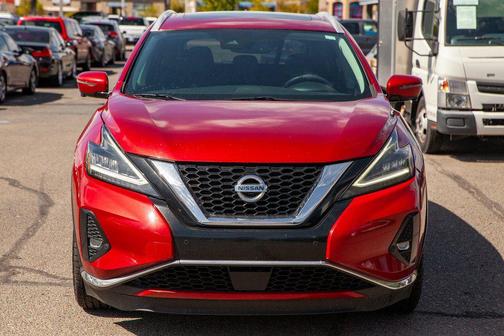 Scarlet Ember Tintcoat 2021 Nissan Murano Platinum Intelligent AWD