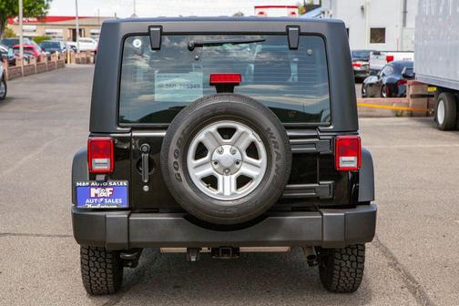 Black Clearcoat 2016 Jeep Wrangler Sport