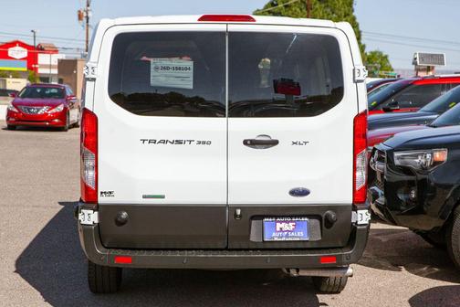 Oxford White 2024 Ford Transit-350 XLT