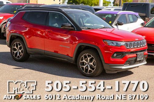 Red Hot Pearlcoat 2025 Jeep Compass Limited