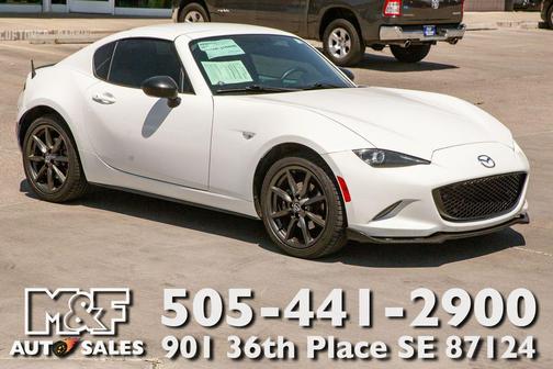 Arctic White 2017 Mazda MX-5 Miata RF Club
