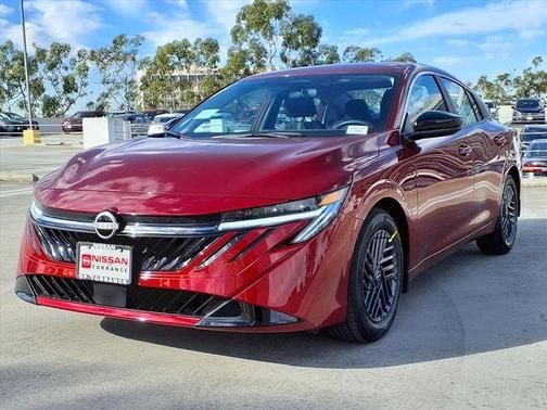 Scarlet Ember 2026 Nissan Sentra SV