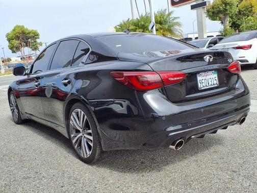 Black Obsidian 2023 INFINITI Q50 SENSORY