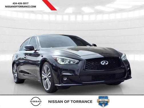 Black Obsidian 2023 INFINITI Q50 SENSORY