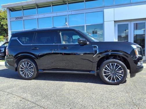 Black 2026 Nissan Armada Platinum Reserve
