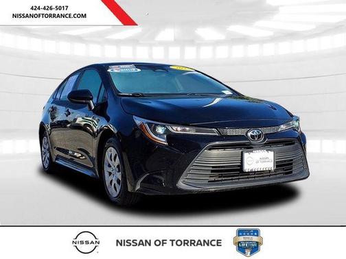 Midnight Black Metallic 2023 Toyota Corolla LE