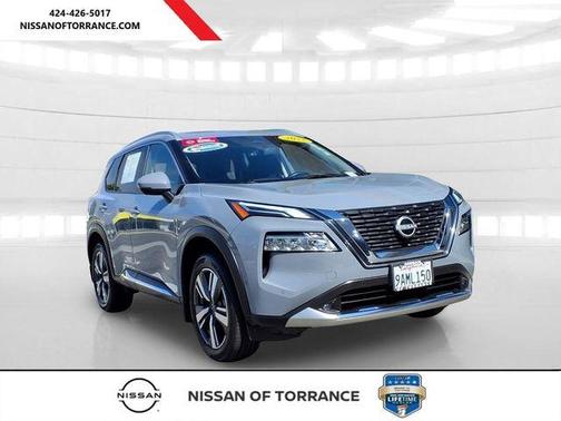 Boulder Gray 2022 Nissan Rogue Platinum