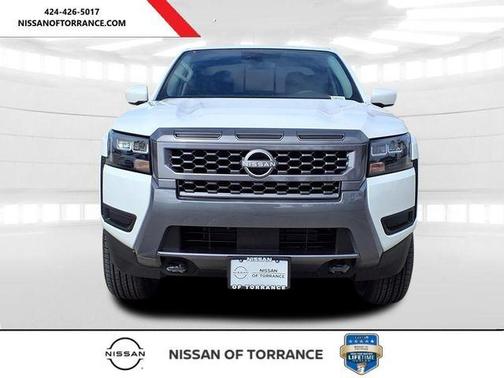 Glacier White 2026 Nissan Frontier SV