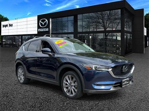 Deep Crystal Blue Mica 2021 Mazda CX-5 Grand Touring
