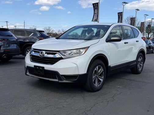 Platinum White Pearl 2019 Honda CR-V LX