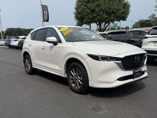 Rhodium White Metallic 2025 Mazda CX-5 2.5 S Preferred Package