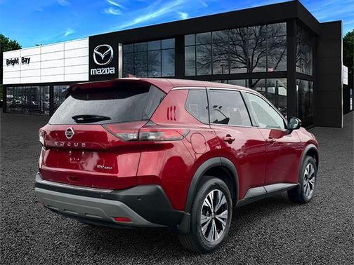 Scarlet Ember 2021 Nissan Rogue SV