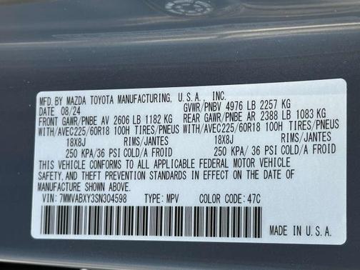 2025 Mazda CX-50 2.5 Turbo Meridian Edition