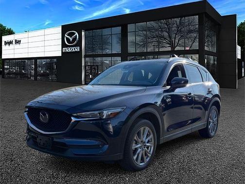 Deep Crystal Blue Mica 2021 Mazda CX-5 Grand Touring