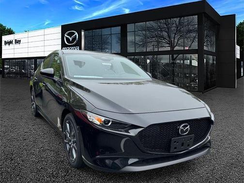 Jet Black Mica 2026 Mazda Mazda3 FWD w/Preferred Package