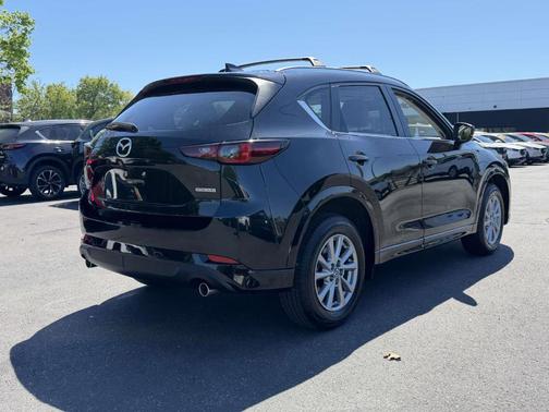 Jet Black Mica 2025 Mazda CX-5 Preferred