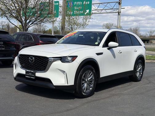 Rhodium White Metallic 2024 Mazda CX-90 3.3 Turbo Select