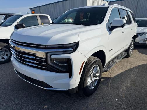 Summit White 2025 Chevrolet Tahoe LT