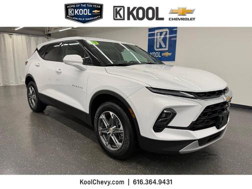 Summit White 2025 Chevrolet Blazer LT