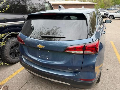 Lakeshore Blue Metallic 2024 Chevrolet Equinox LT