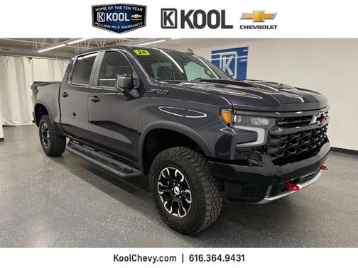 Dark Ash Metallic 2024 Chevrolet Silverado 1500 ZR2