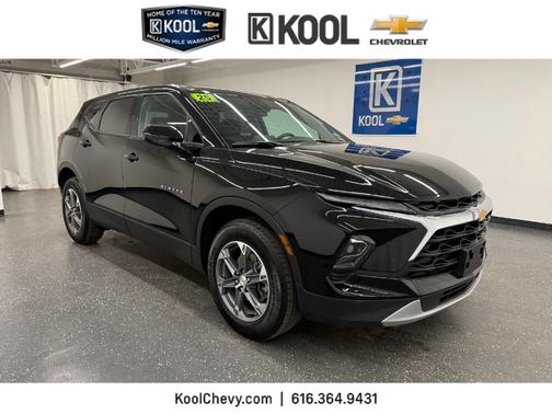 Black 2025 Chevrolet Blazer LT