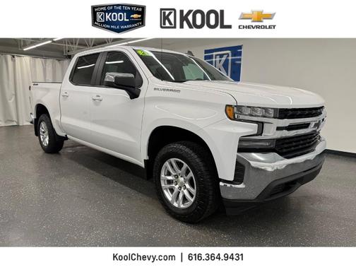 Summit White 2021 Chevrolet Silverado 1500 LT