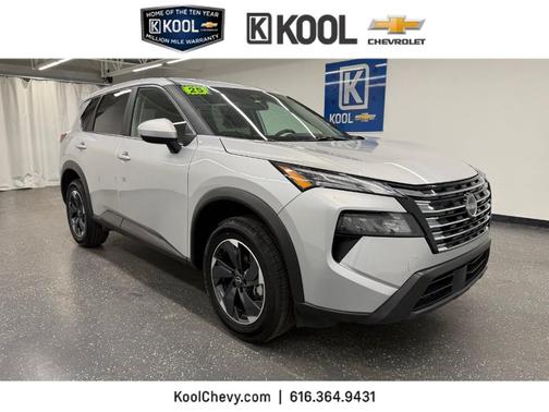 Brilliant Silver Metallic 2025 Nissan Rogue SV