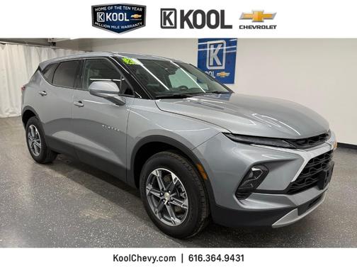 Sterling Gray Metallic 2025 Chevrolet Blazer LT