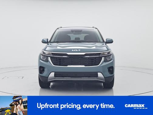 Blue 2025 Kia Seltos EX