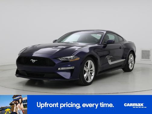 Blue 2020 Ford Mustang Ecoboost Premium