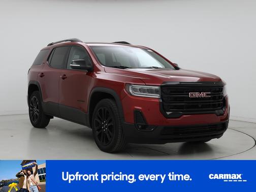 Red 2023 GMC Acadia SLT