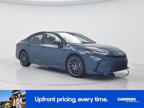 Blue 2025 Toyota Camry XSE