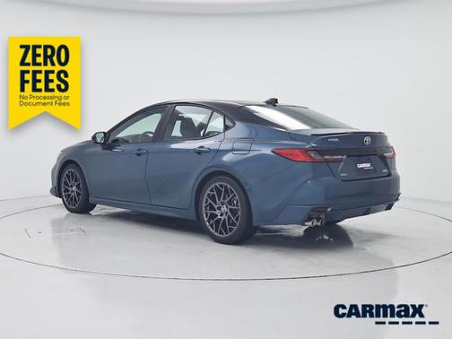 Blue 2025 Toyota Camry XSE