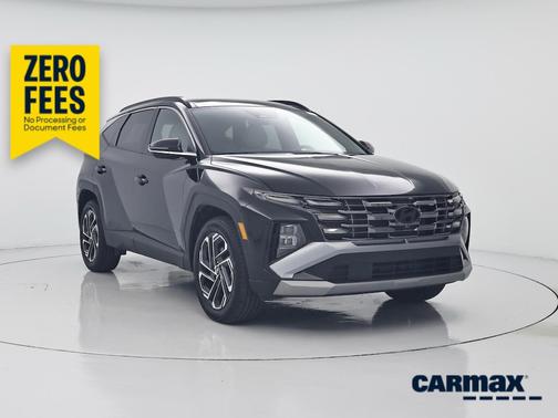 Black 2025 Hyundai TUCSON Limited
