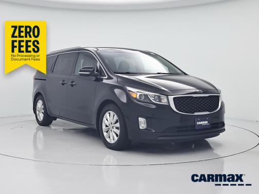 Black 2017 Kia Sedona EX