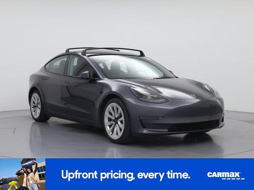 Blue 2022 Tesla Model 3