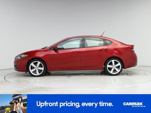 Red 2015 Dodge Dart GT