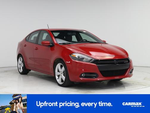 Red 2015 Dodge Dart GT
