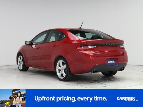 Red 2015 Dodge Dart GT