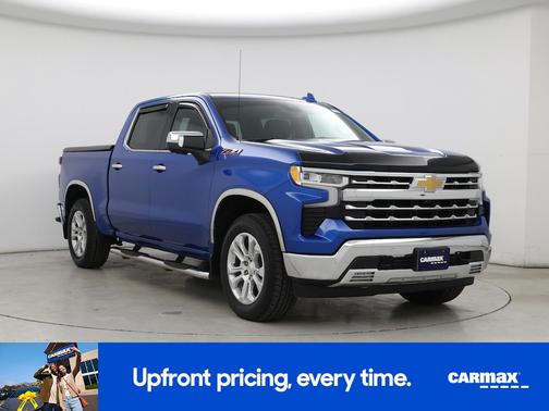 Blue 2022 Chevrolet Silverado 1500 LTZ