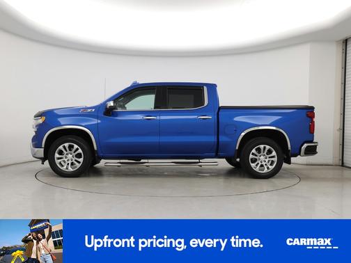Blue 2022 Chevrolet Silverado 1500 LTZ