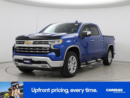 Blue 2022 Chevrolet Silverado 1500 LTZ