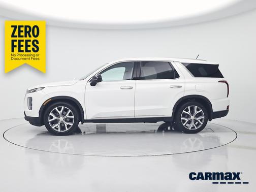 White 2020 Hyundai PALISADE SEL