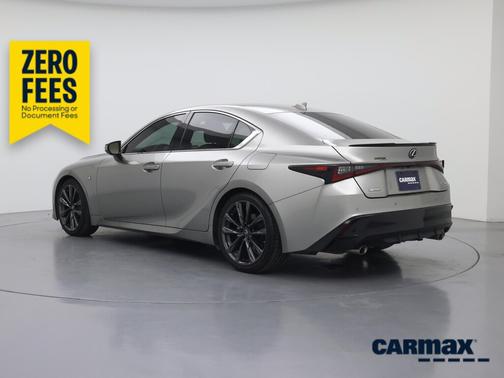 Gray 2021 Lexus IS 350 F-Sport