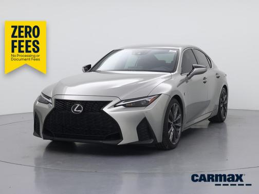Gray 2021 Lexus IS 350 F-Sport