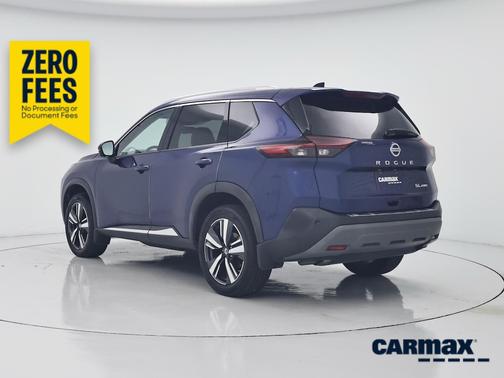 Blue 2021 Nissan Rogue SL