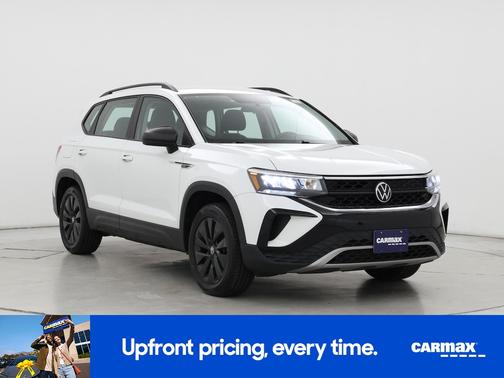White 2022 Volkswagen Taos S